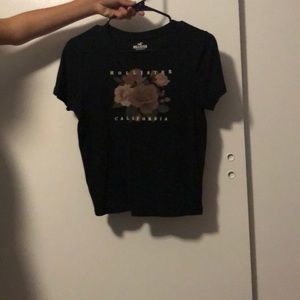 Hollister crop tee